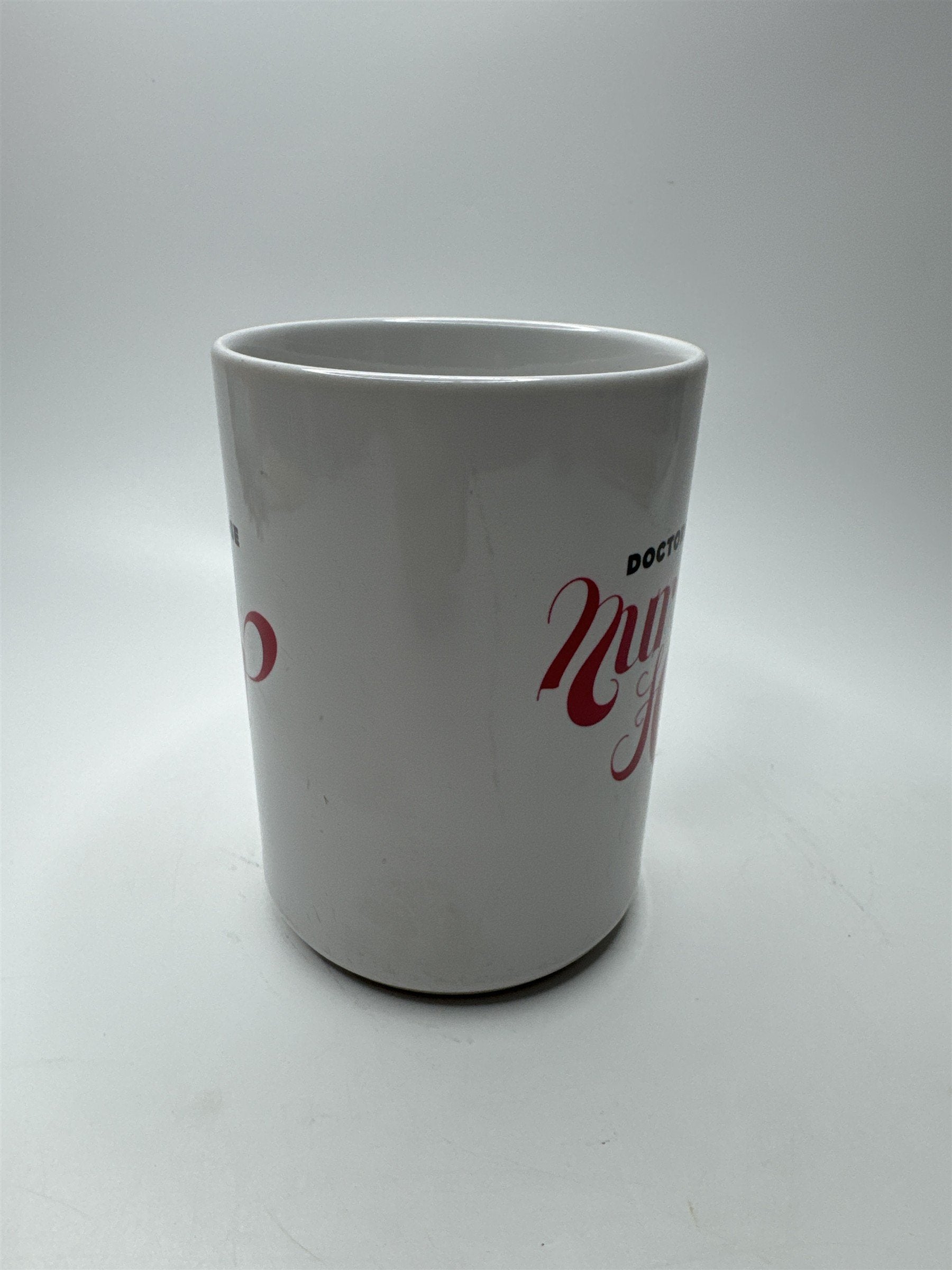 Vintage Doctors Diagnose Nurses Heal Coffee Mug Made in Thailand