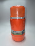 Vintage Orange Tempo 18 OZ Insulated Food Jar/Thermos with 8 OZ Serving Cup