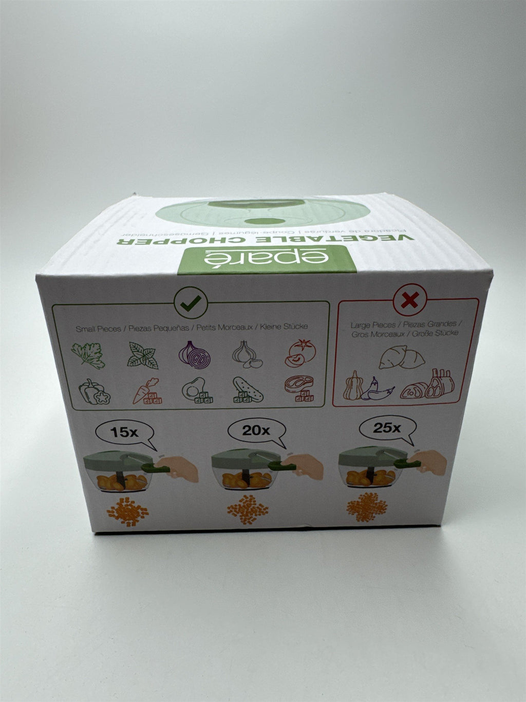 Epare Vegetable Chopper for Small Pieces Green Vegetable Chopper