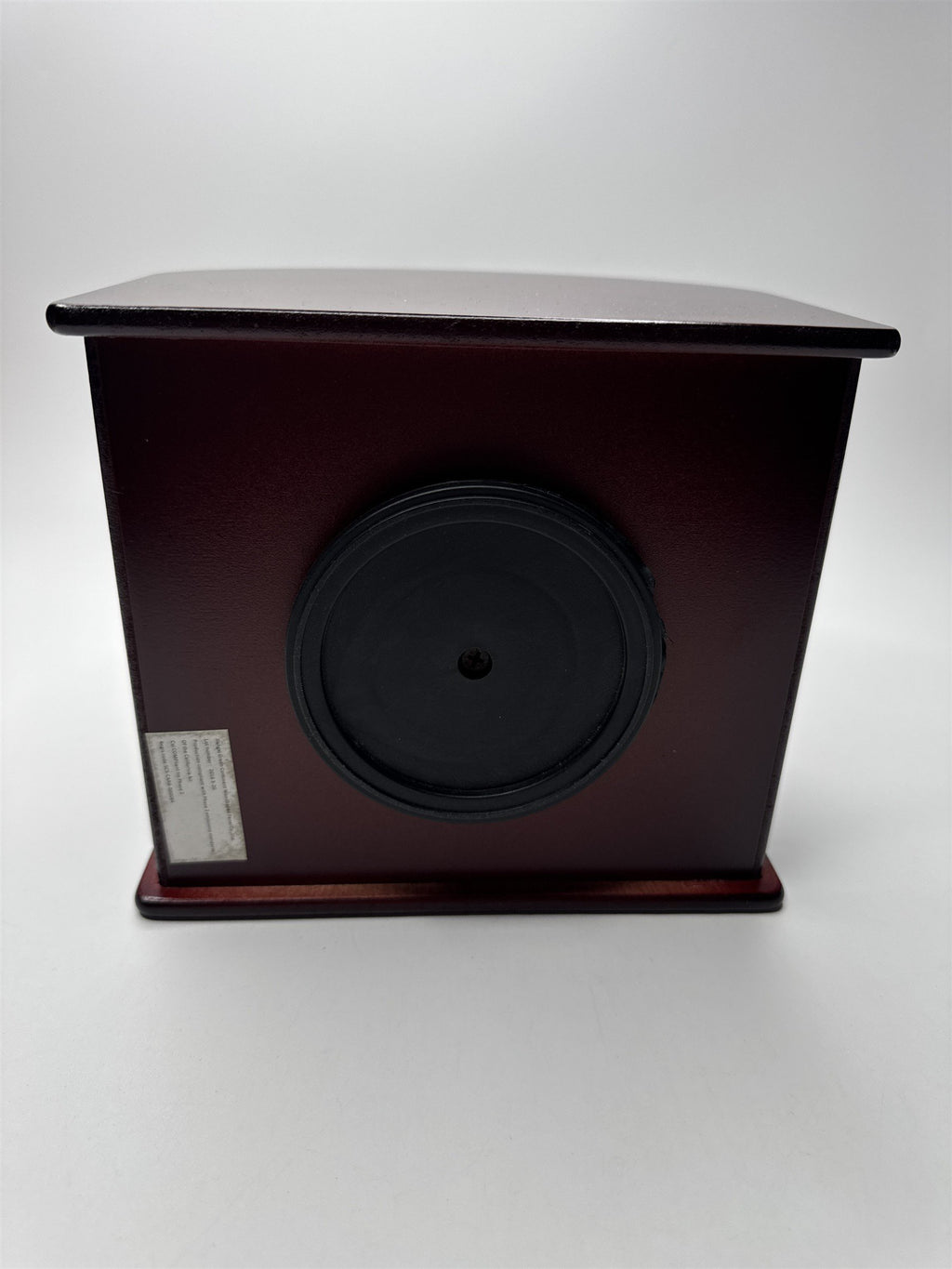 Revolving Wooden 5 Compartment Remote Control/Desk Caddy/Organizer