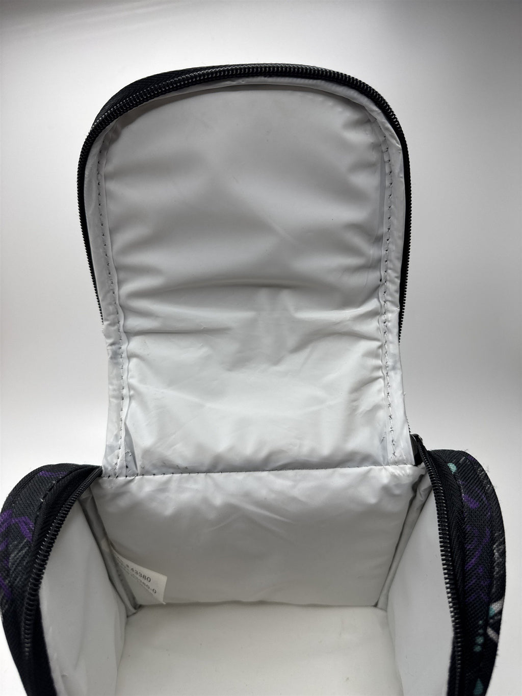 Yak Pak Lunch Bag/Box Multicolored With Hearts and Skulls