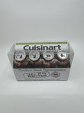 Set of 4 Cuisinart Gourmet Outdoor Grilling Stainless Steel Thermometers