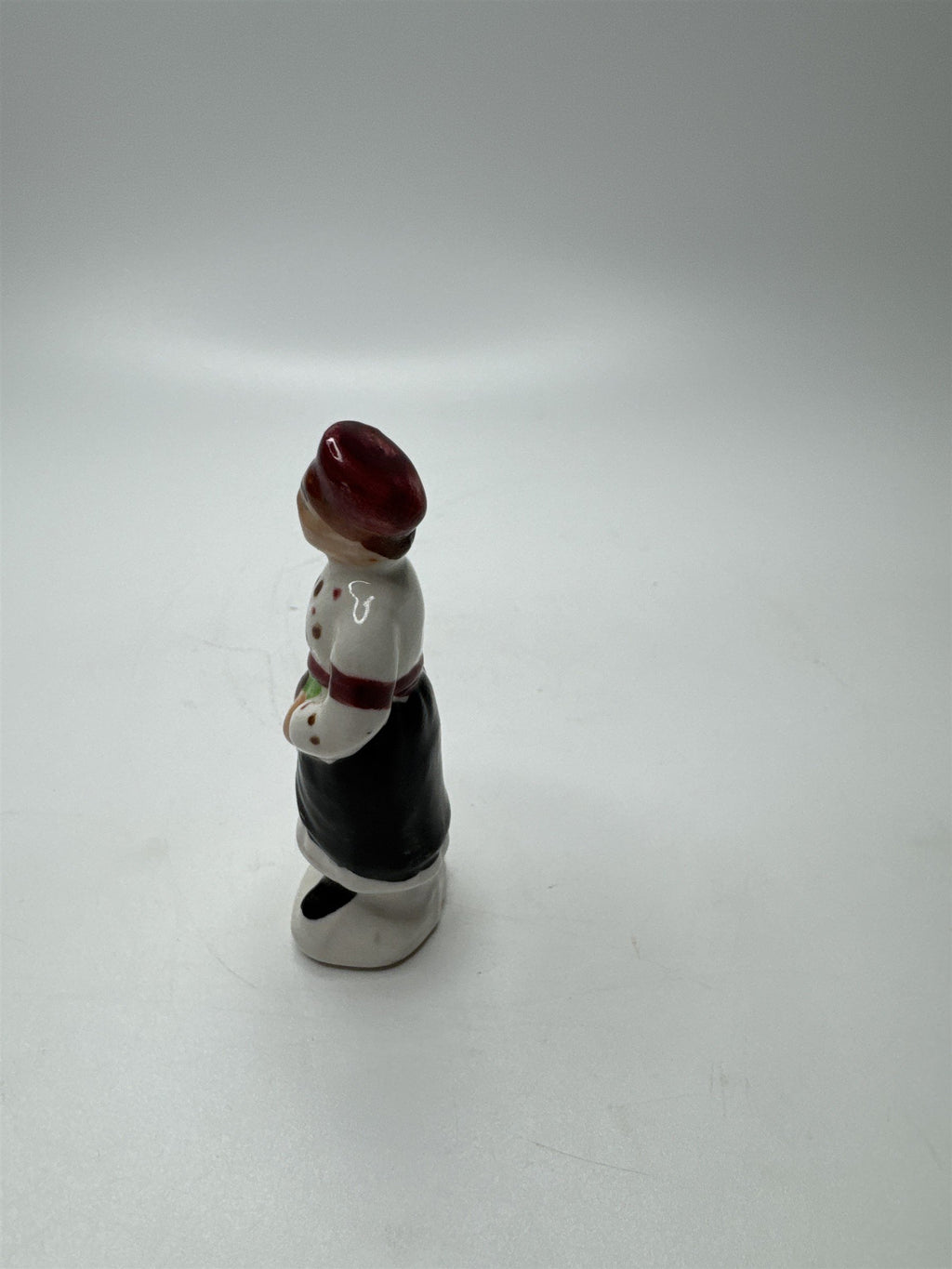 Vtg 3" Ceramic Ukrainian Man With Traditional Clothing Figurine Made in Japan