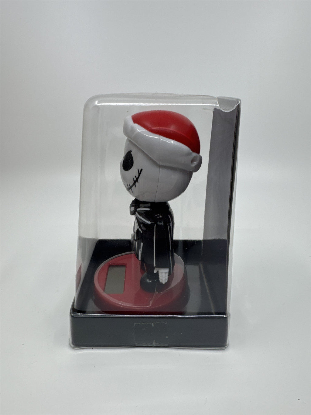 Disney The Nightmare Before Christmas Jack Skellington Solar Bobble Head Santa