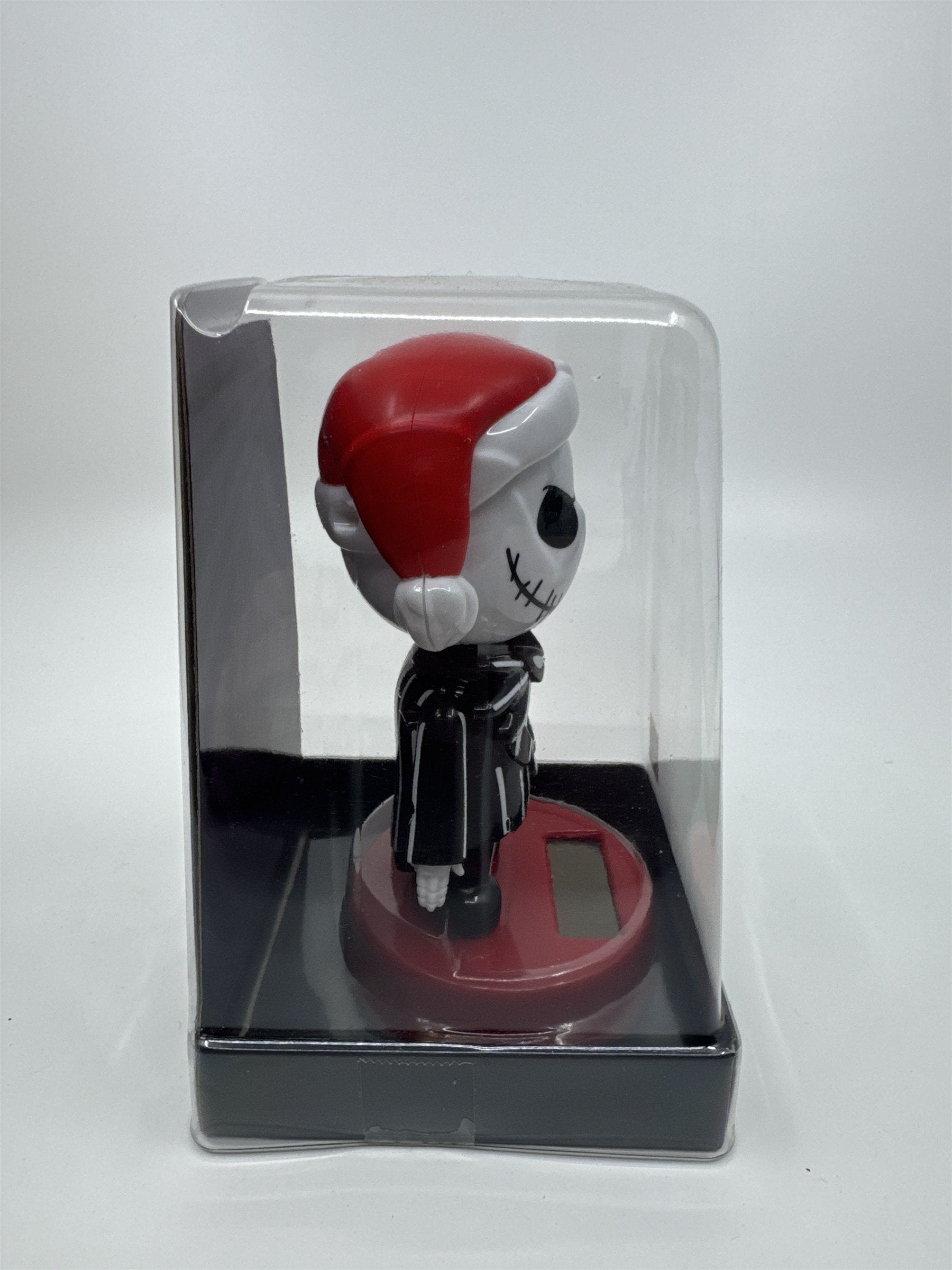 Disney The Nightmare Before Christmas Jack Skellington Solar Bobble Head Santa