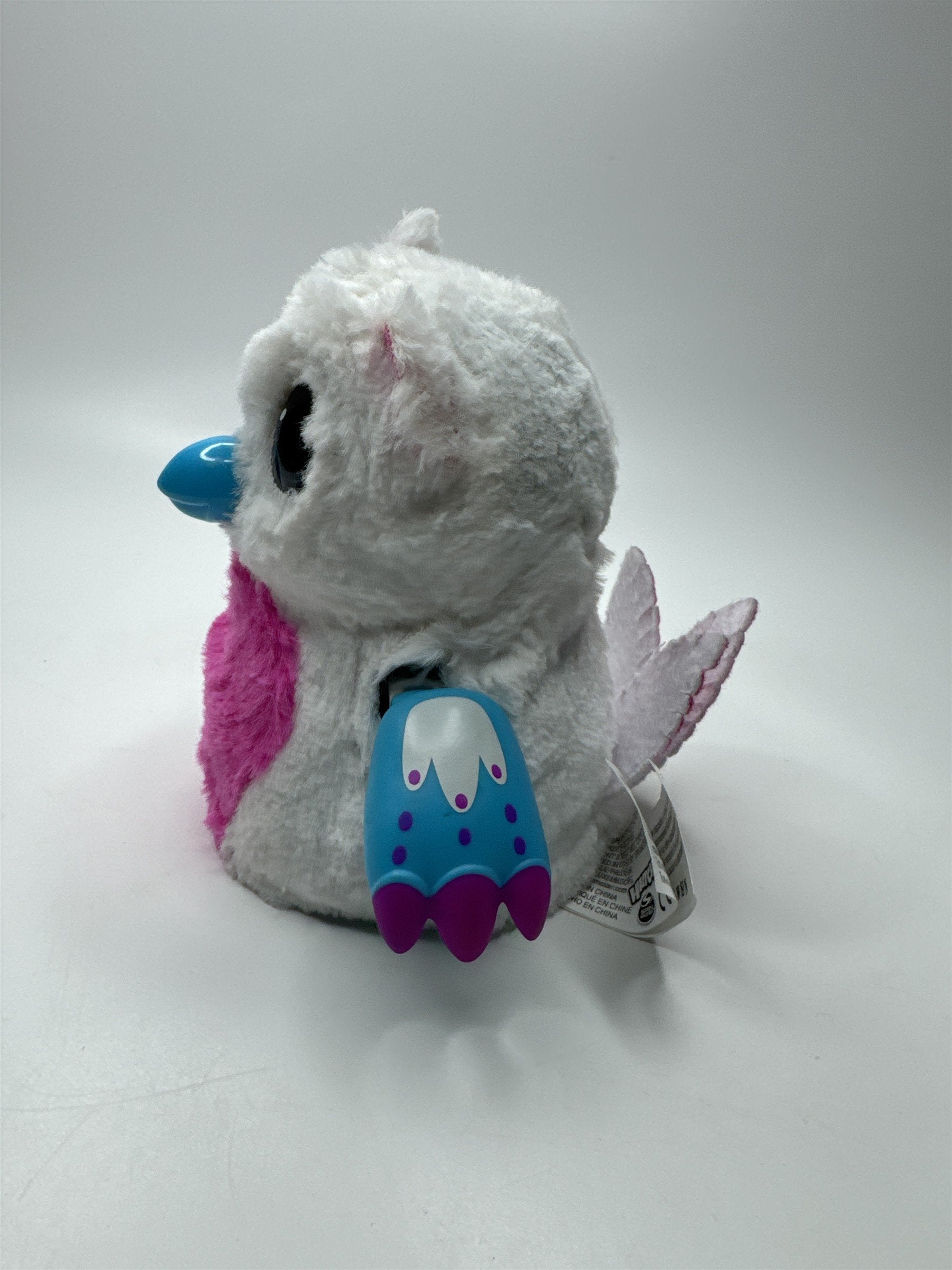 Vintage Hatchimals Blue Pink and White /w Blue Beak Working Hatched Hatchimals