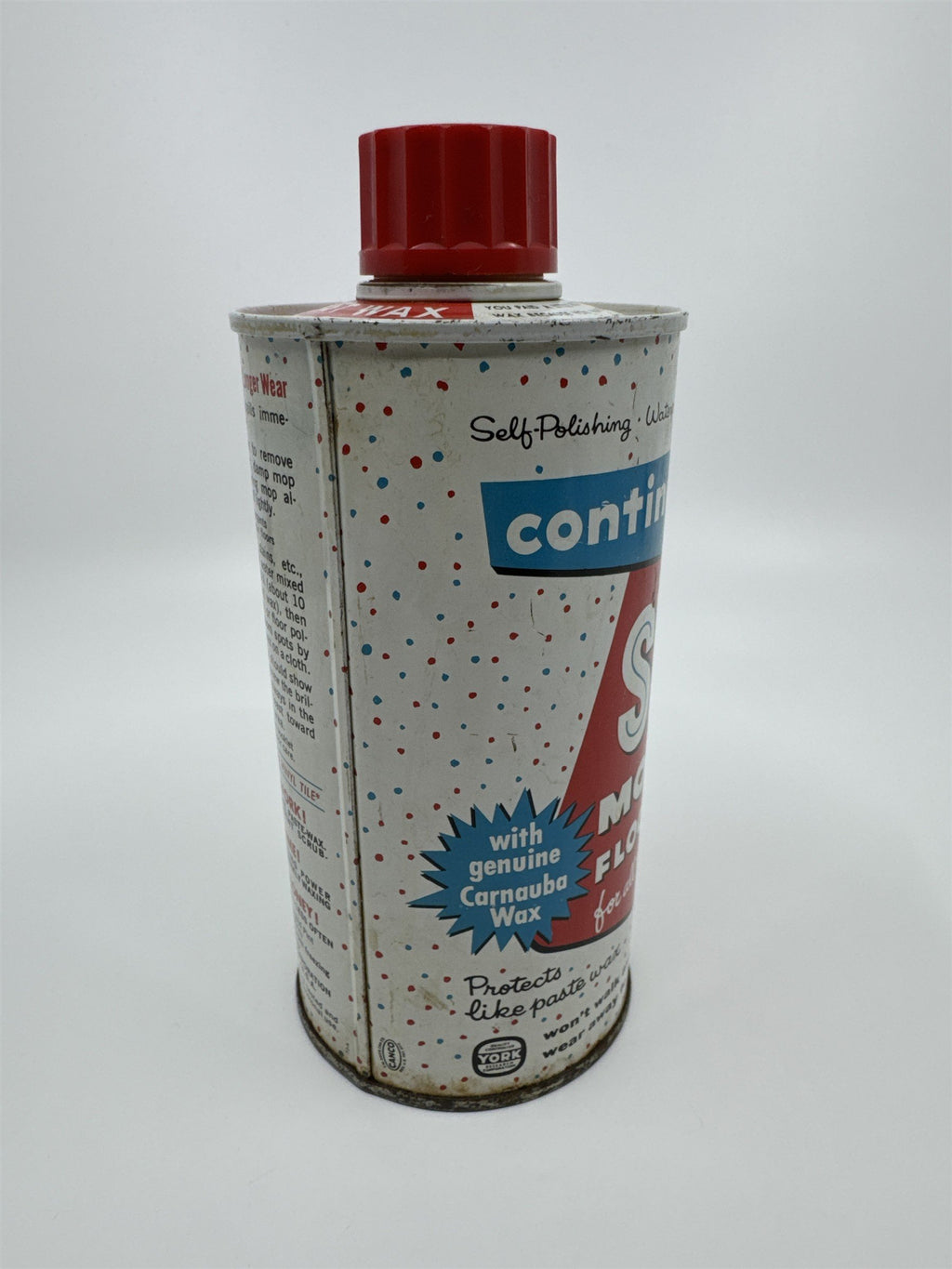 Continental Six Month Floor Wax with Carnuba Wax with Some Contents