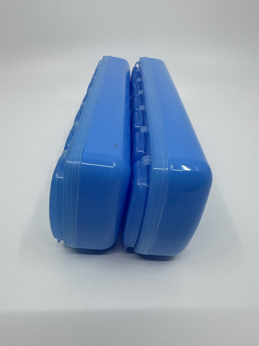 Set of Two Blue Pill/Medication Containers/Organizers Sunday Through Saturday