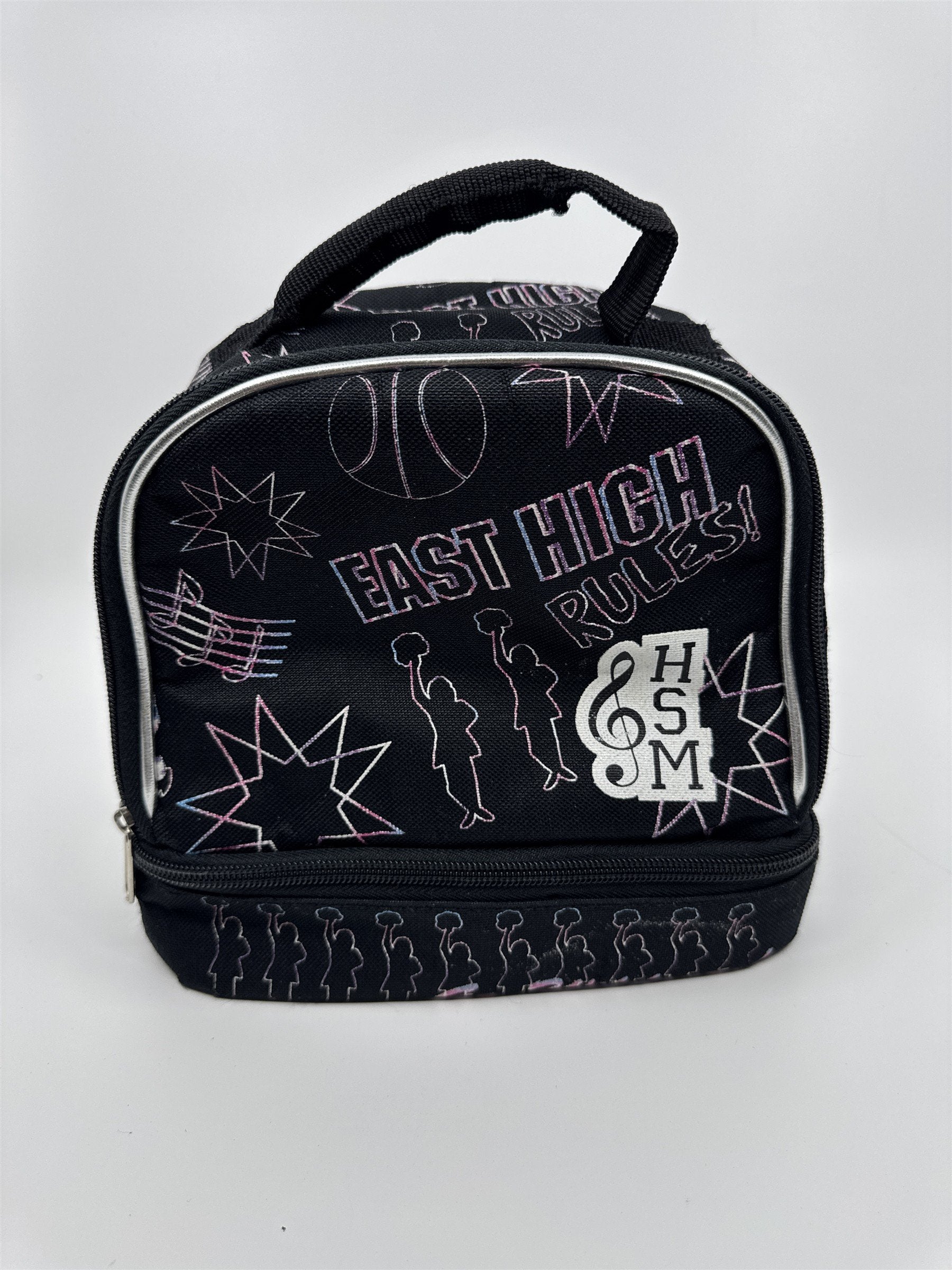 Vintage High School Musical HSM East High Rules! Go Wildcats Cloth Lunchbox