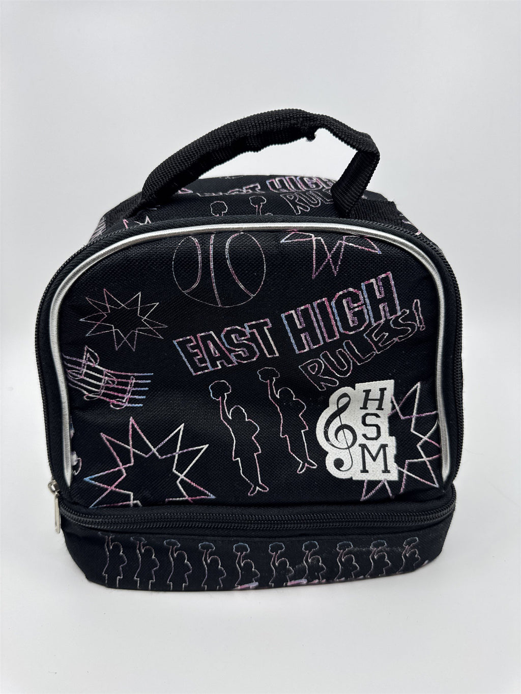 Vintage High School Musical HSM East High Rules! Go Wildcats Cloth Lunchbox