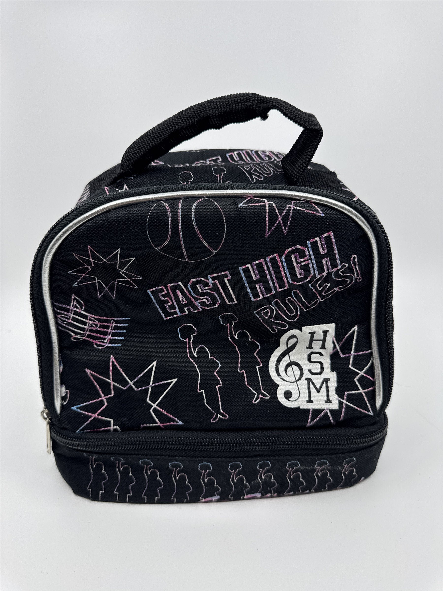 Vintage High School Musical HSM East High Rules! Go Wildcats Cloth Lunchbox