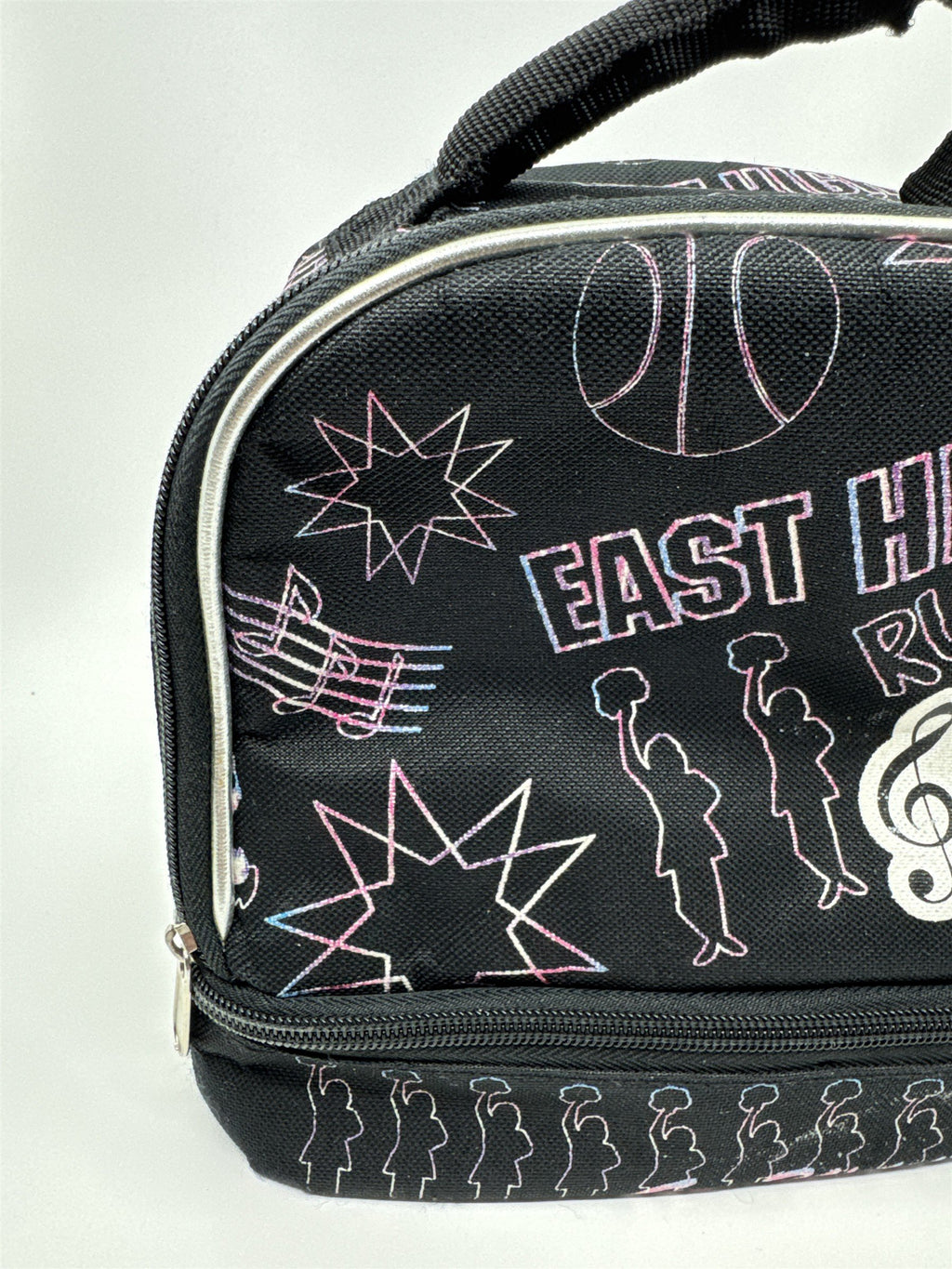 Vintage High School Musical HSM East High Rules! Go Wildcats Cloth Lunchbox