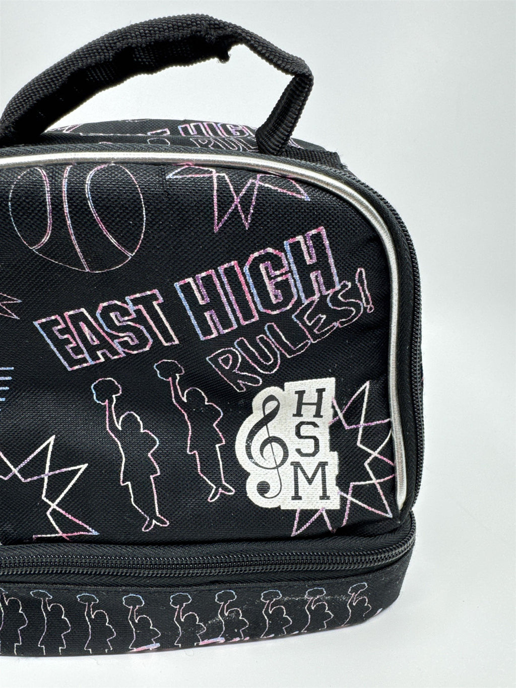 Vintage High School Musical HSM East High Rules! Go Wildcats Cloth Lunchbox
