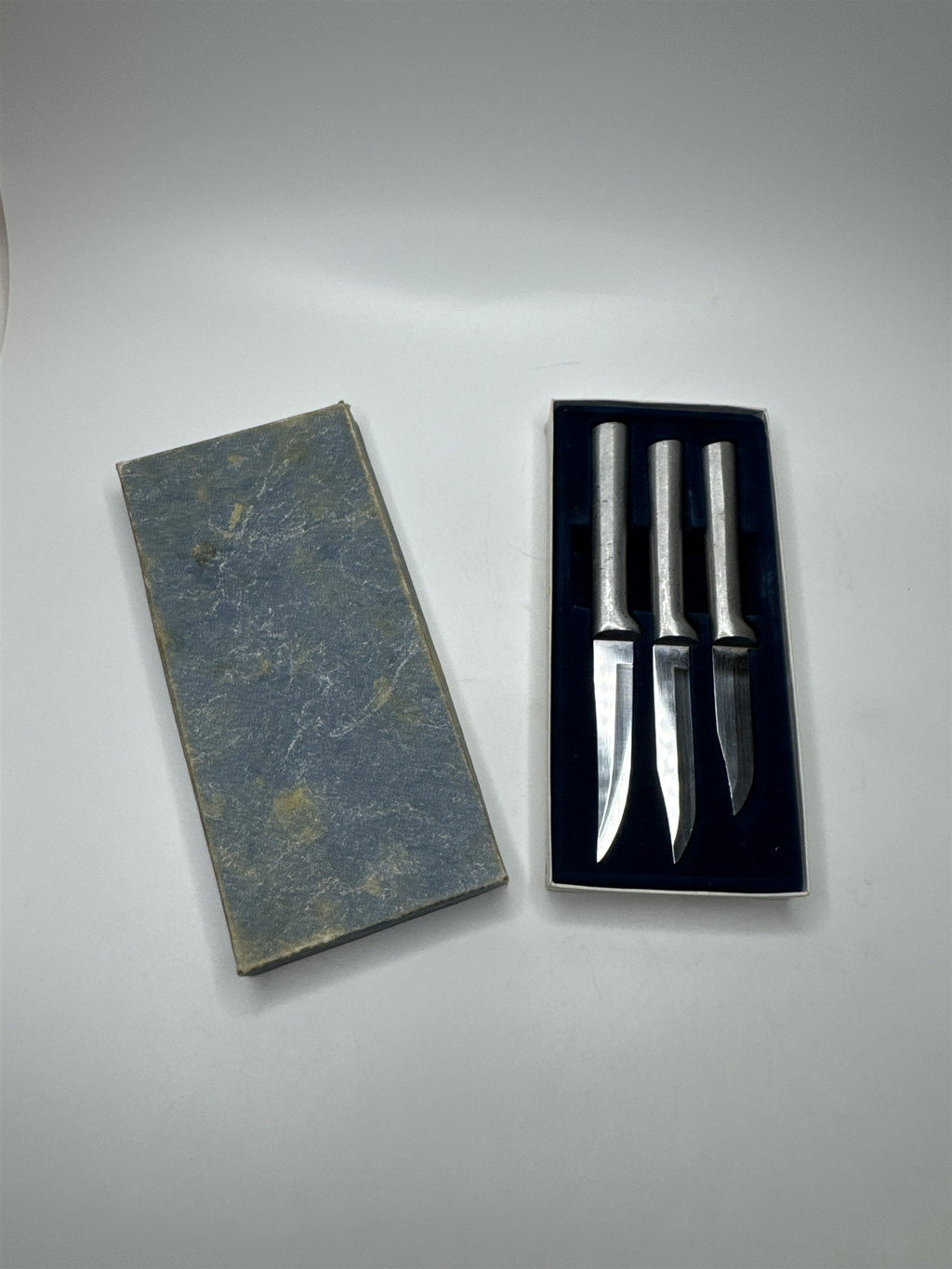 Vintage Rada Mfg Co Maker of The Aluminum Handle Cutlery Set of 3 Kitchen Knives