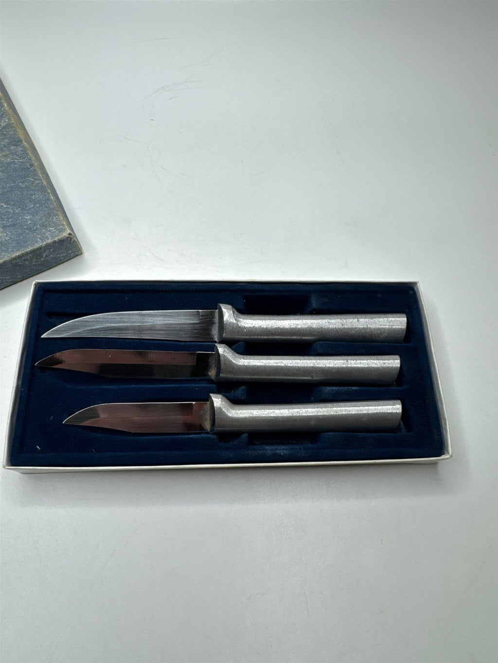 Vintage Rada Mfg Co Maker of The Aluminum Handle Cutlery Set of 3 Kitchen Knives