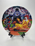 Vintage 2002 McDonalds Plate Baseball Safe At Home 9.5" Plastic Sliding Grimace