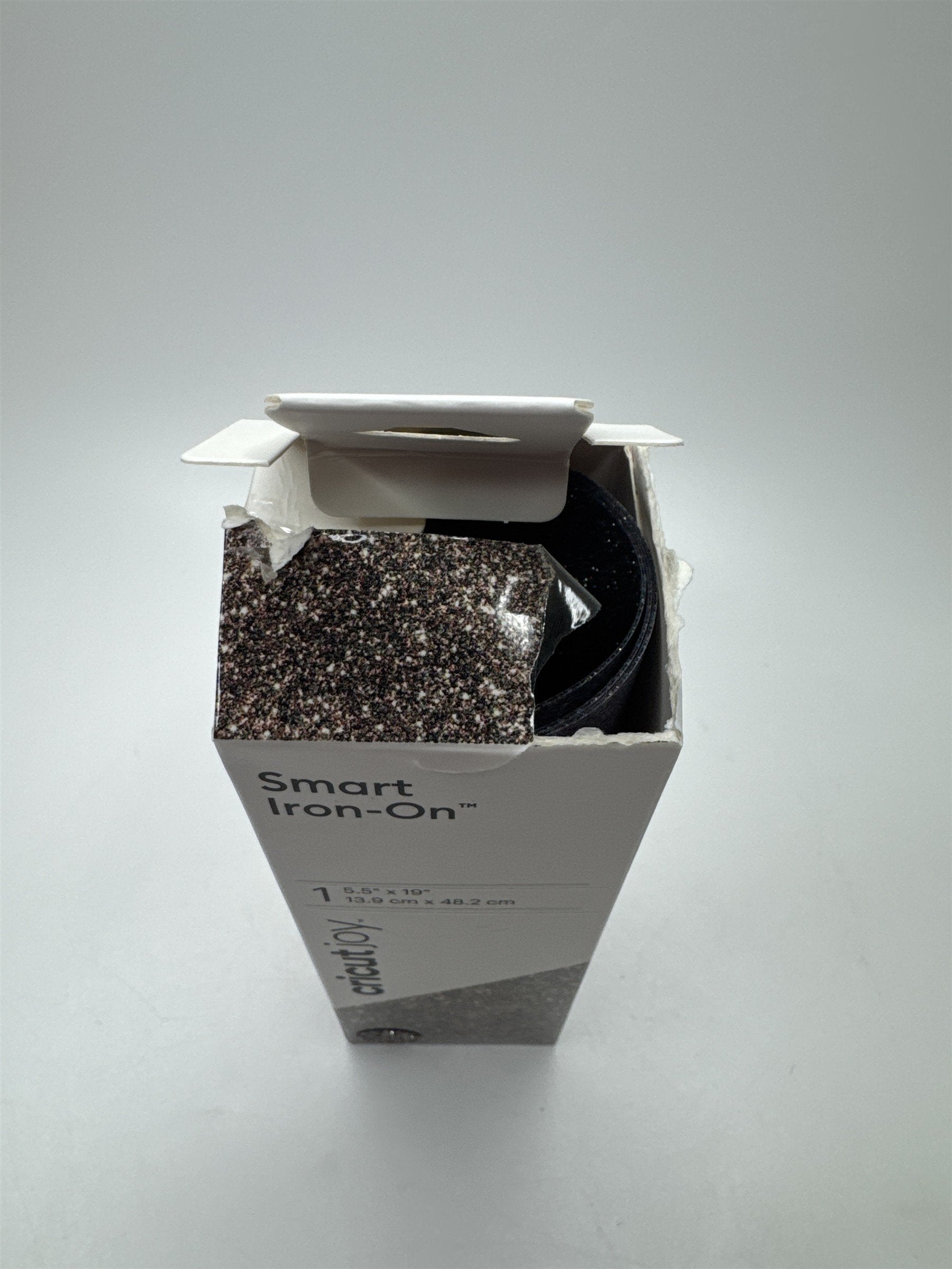 Cricut Joy Smart Iron-On Sheet Bronze Glitter Sparkle Iron Craft Paper *Rip Box*
