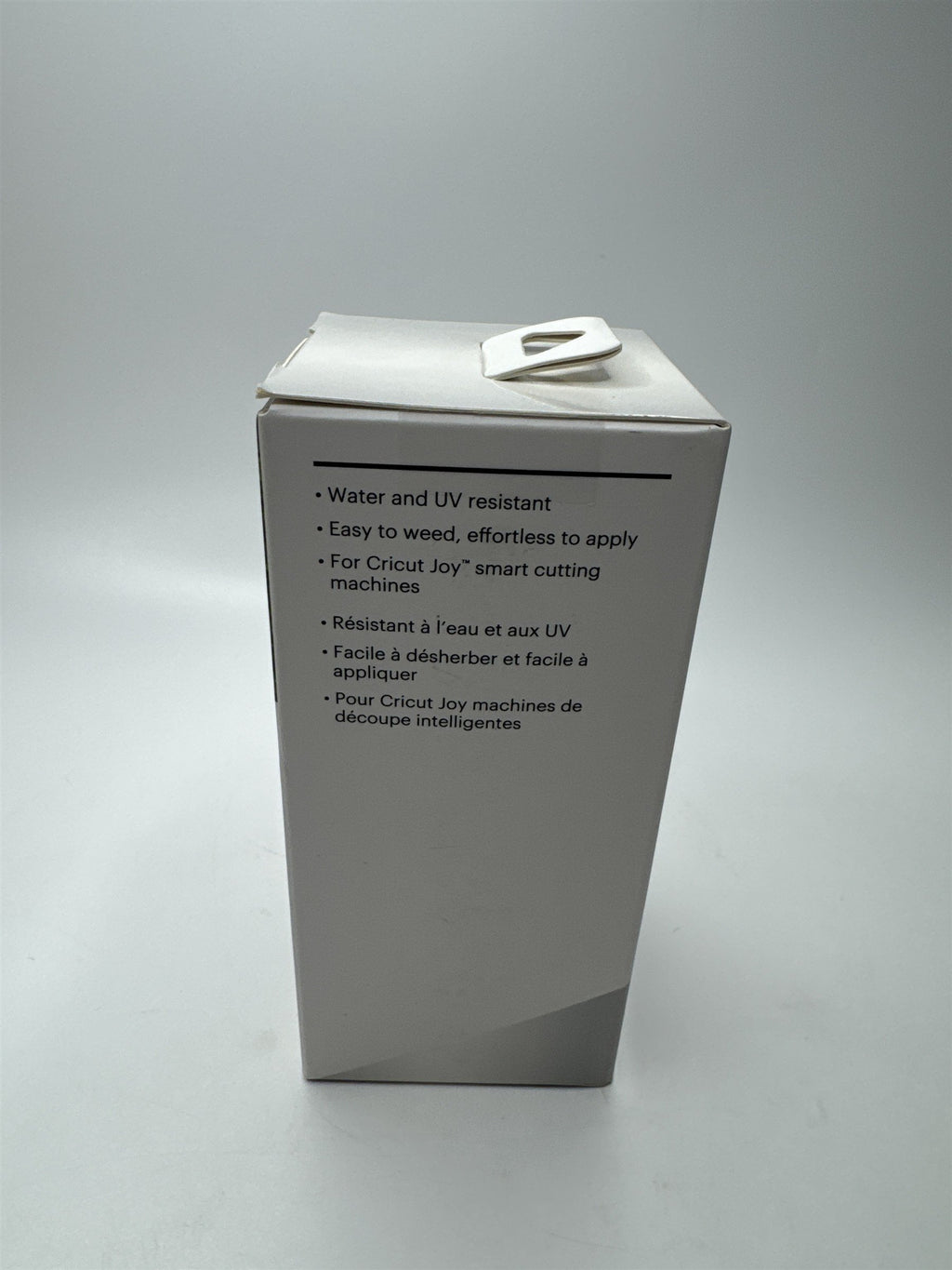 Cricut Joy Smart Vinyl White Permanent 5.5" x 240" (20ft) Long Roll of Vinyl
