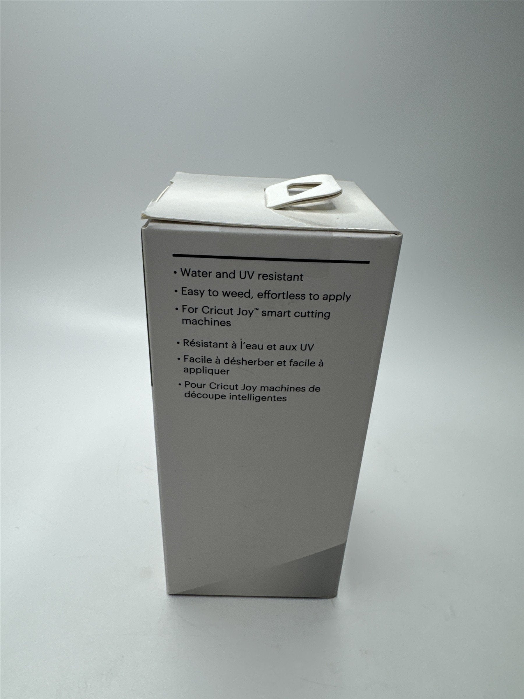 Cricut Joy Smart Vinyl White Permanent 5.5" x 240" (20ft) Long Roll of Vinyl