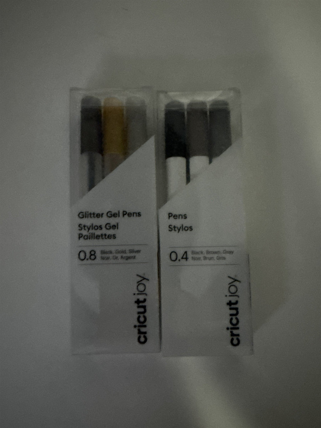 Set of Cricut Joy 0.4mm Pens and 0.8mm Glitter Gel Pens for Cricut Joy Crafts