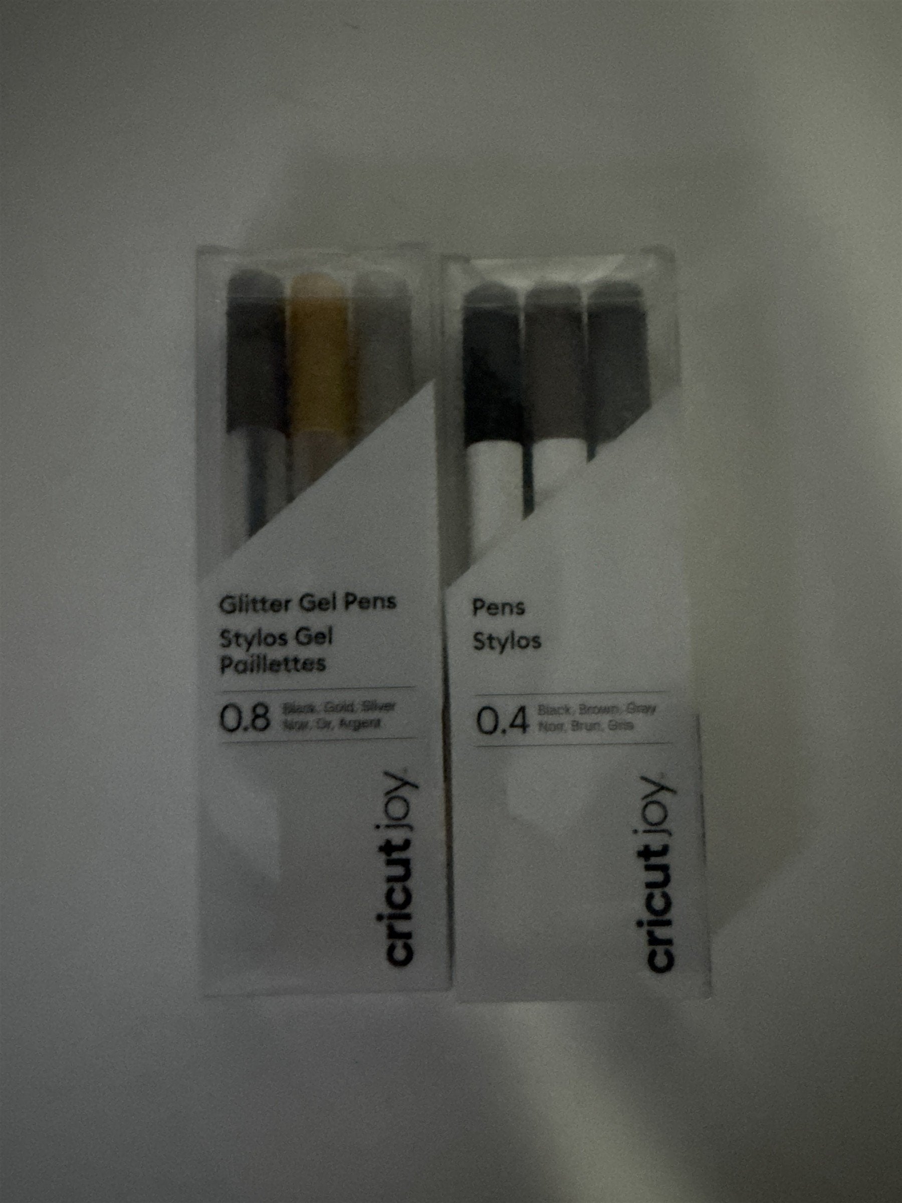 Set of Cricut Joy 0.4mm Pens and 0.8mm Glitter Gel Pens for Cricut Joy Crafts