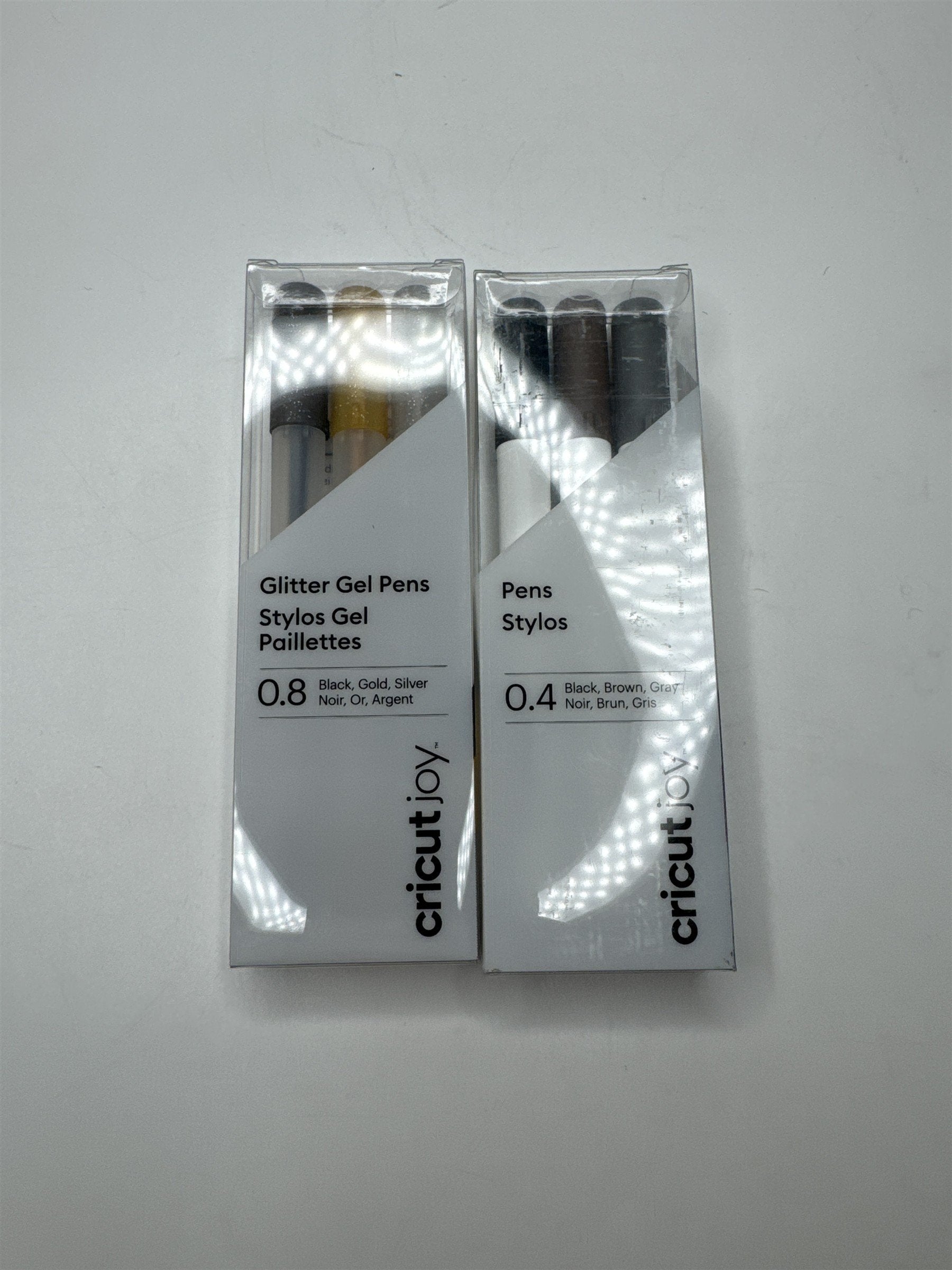 Set of Cricut Joy 0.4mm Pens and 0.8mm Glitter Gel Pens for Cricut Joy Crafts