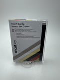 Pack of 10 Cricut Joy Insert Cards Glitz & Glam /w Envelopes