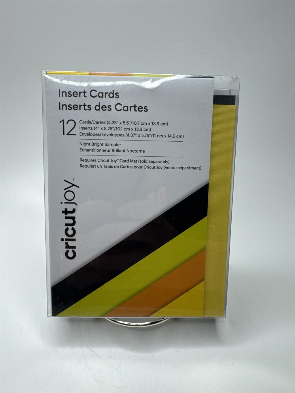 Pack of 12 Cricut Joy Insert Cards Black/Green/Orange/Yellow Halloween Envelopes