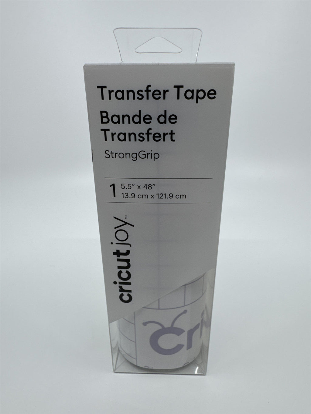 Cricut Joy Transfer Tape StrongGrip 5.5" x 48" for Glitter and Vinyl Transfers