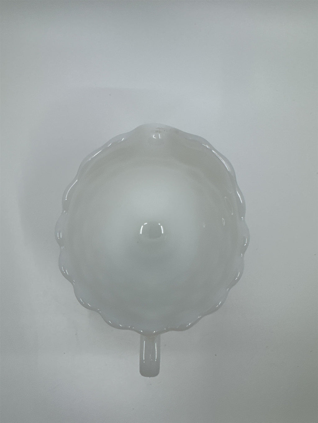 Vintage Milk Glass Cream and Sugar Set Anchor Hocking Bubble Glass Set