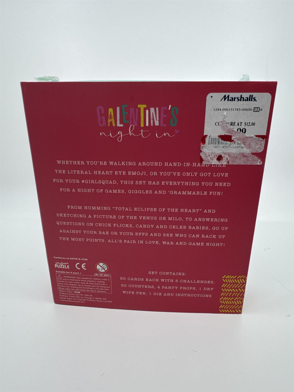 Galentine's Night In Girl's Valentine's Day Game of Love Inspired Laughter