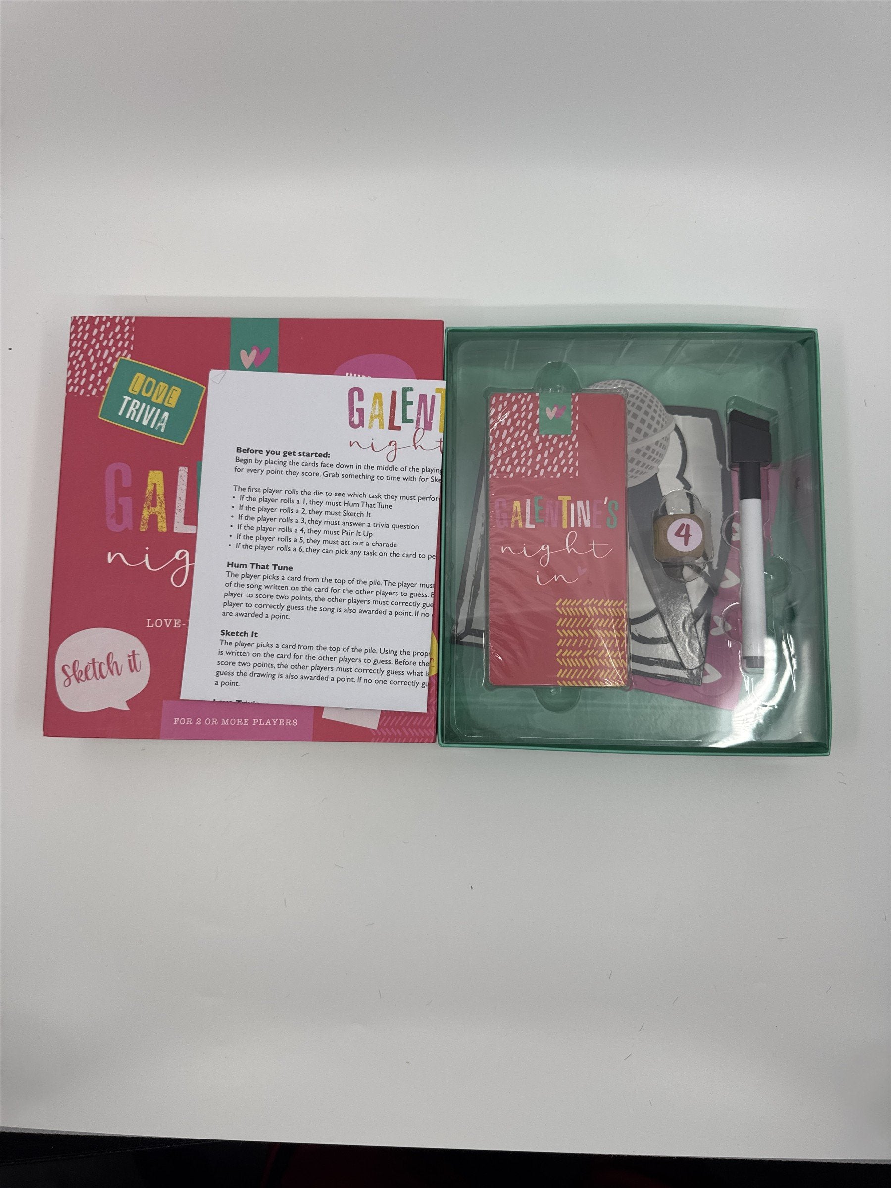 Galentine's Night In Girl's Valentine's Day Game of Love Inspired Laughter