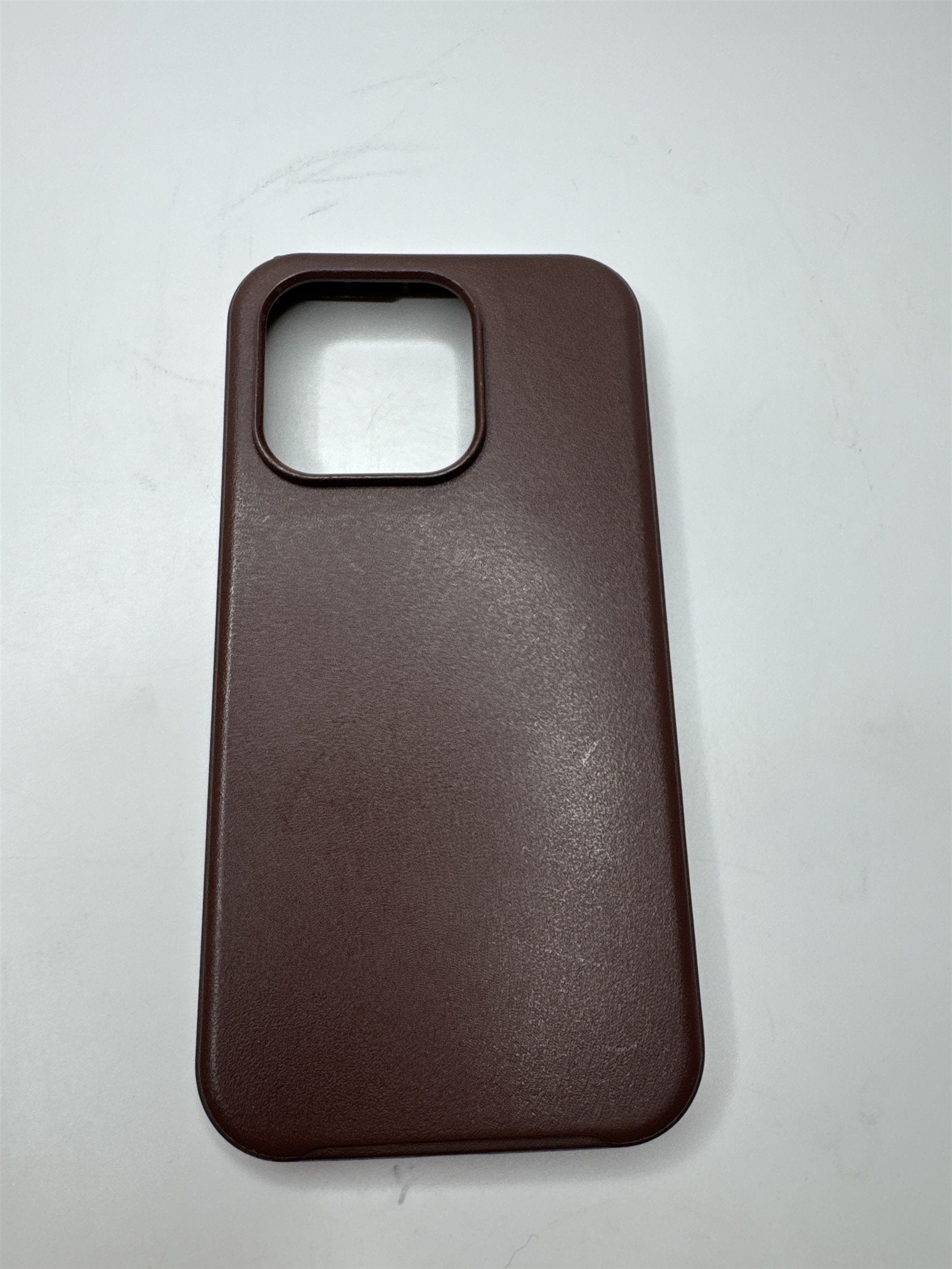 OtterBox iPhone 15 Pro Symmetry Series Case CHOCOLATE MagSafe **Torn By Plug**