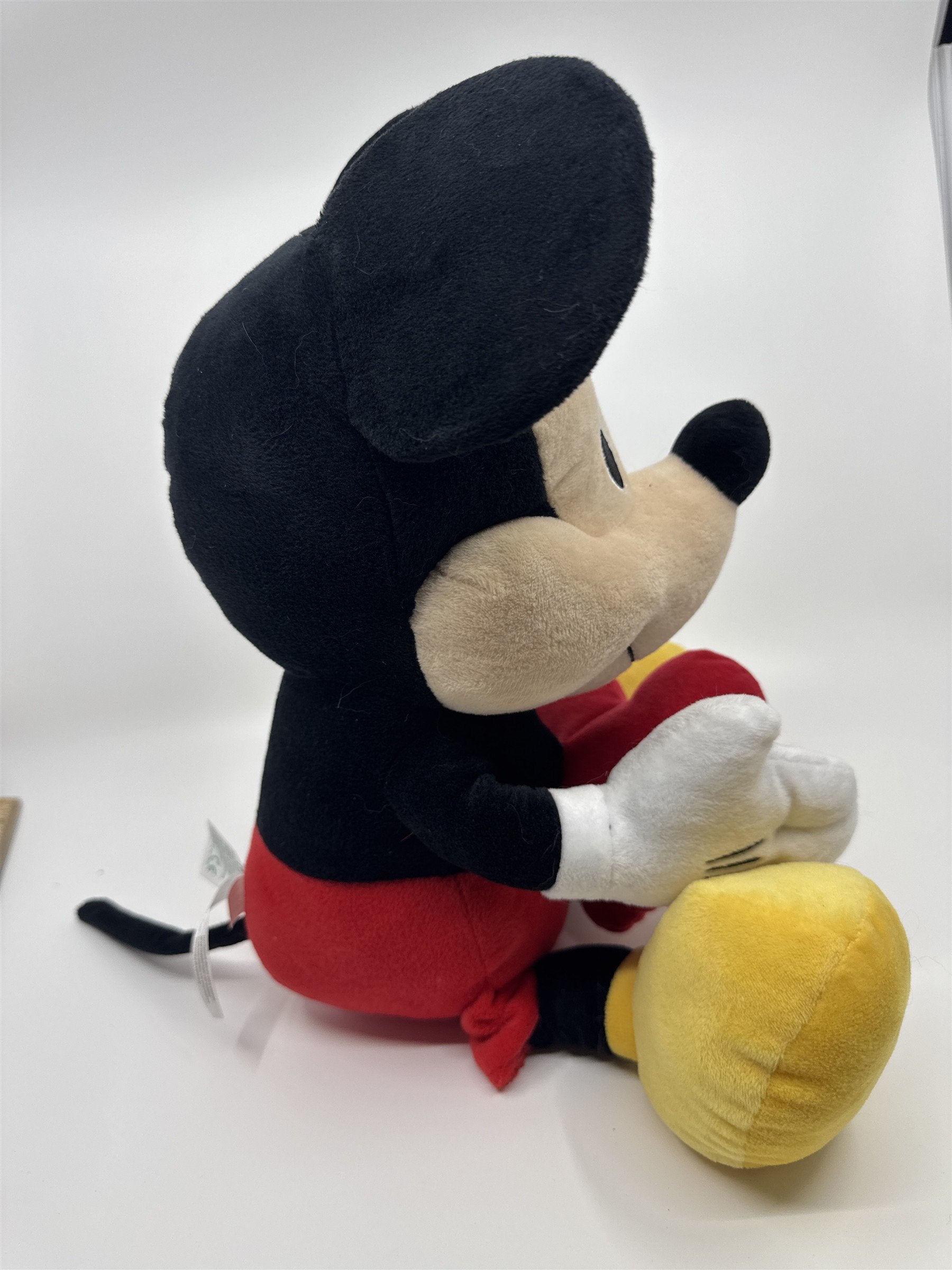 Disney Mickey Mouse Be Mine Plush with Red Heart in Hands Valentine's Day Gift