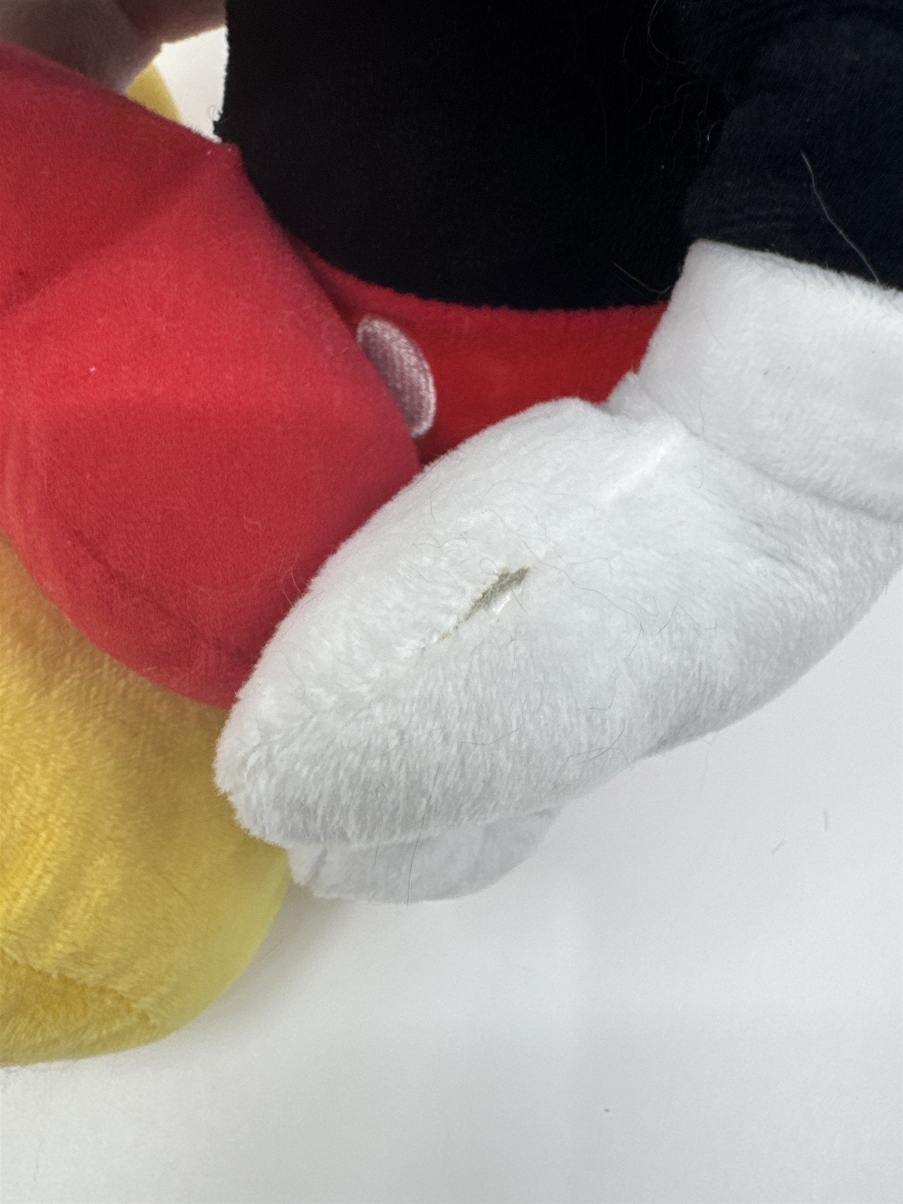 Disney Mickey Mouse Be Mine Plush with Red Heart in Hands Valentine's Day Gift