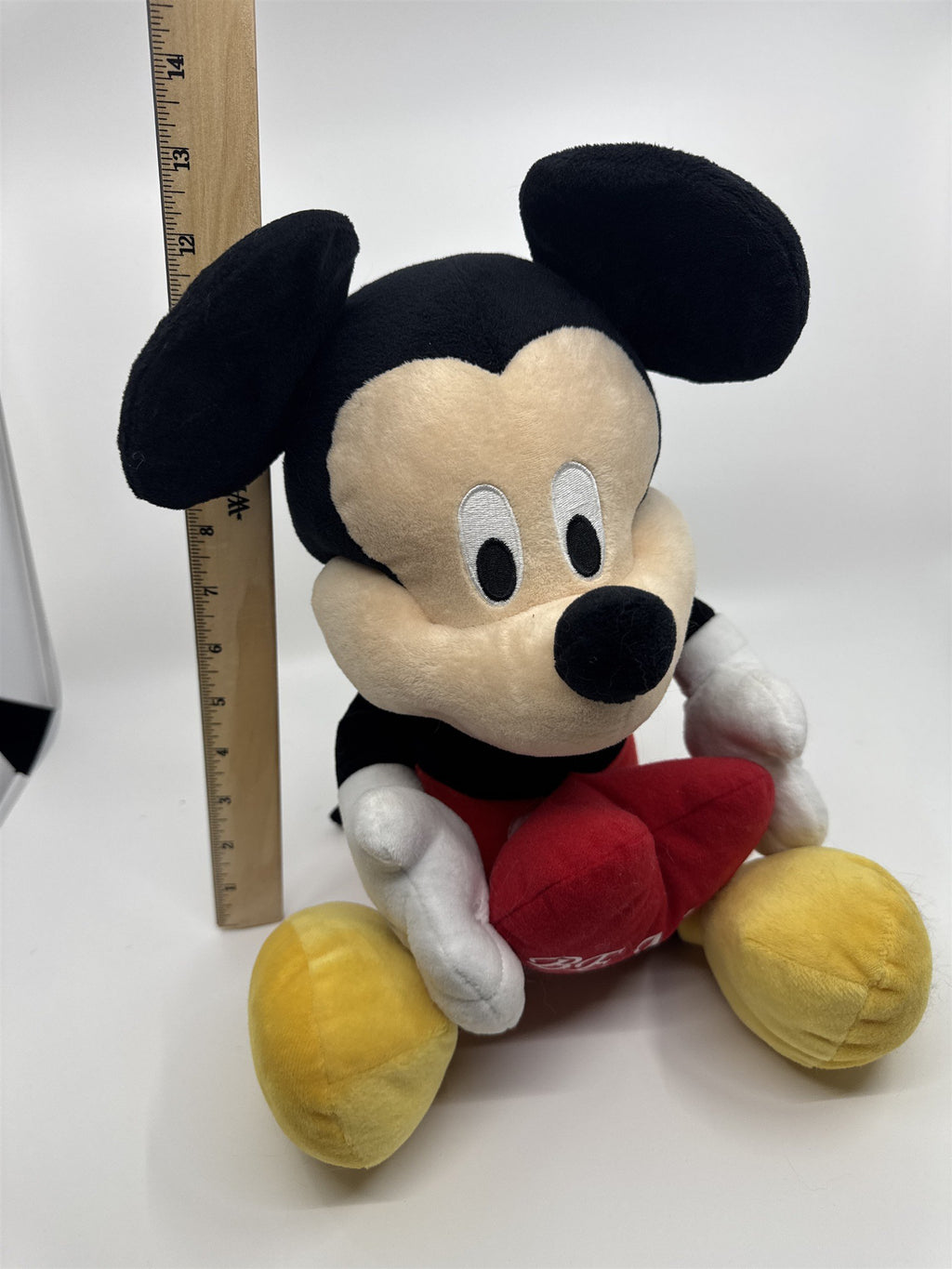Disney Mickey Mouse Be Mine Plush with Red Heart in Hands Valentine's Day Gift