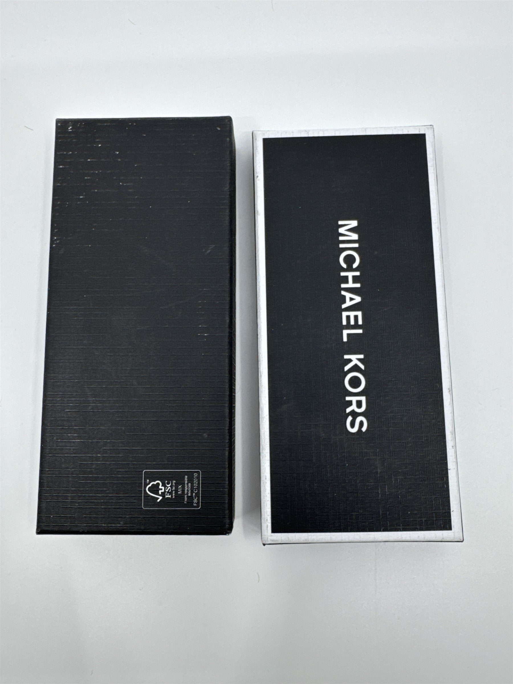 Michael Kors Blue Leather Harrison Keychain/Bottle Opener/Key Fob Brand New