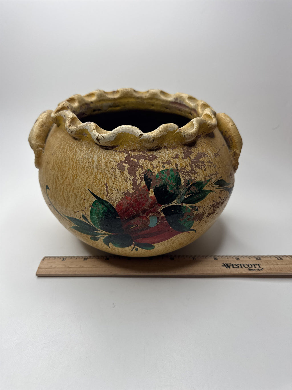 Vintage Native American Southwestern Pottery Hand Painted Signed