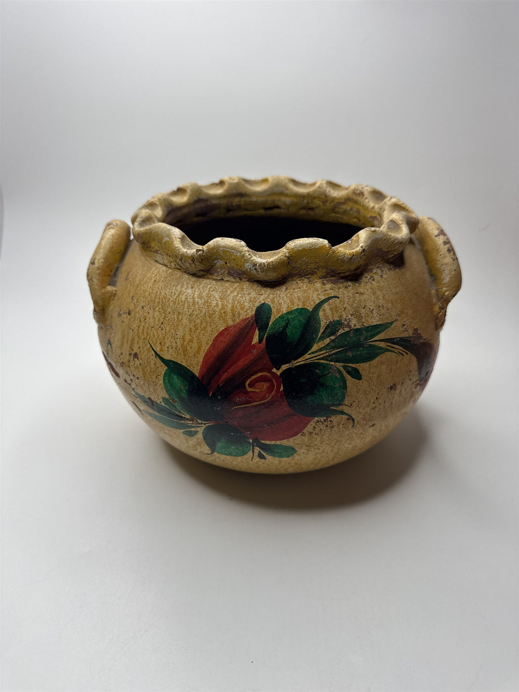 Vintage Native American Southwestern Pottery Hand Painted Signed