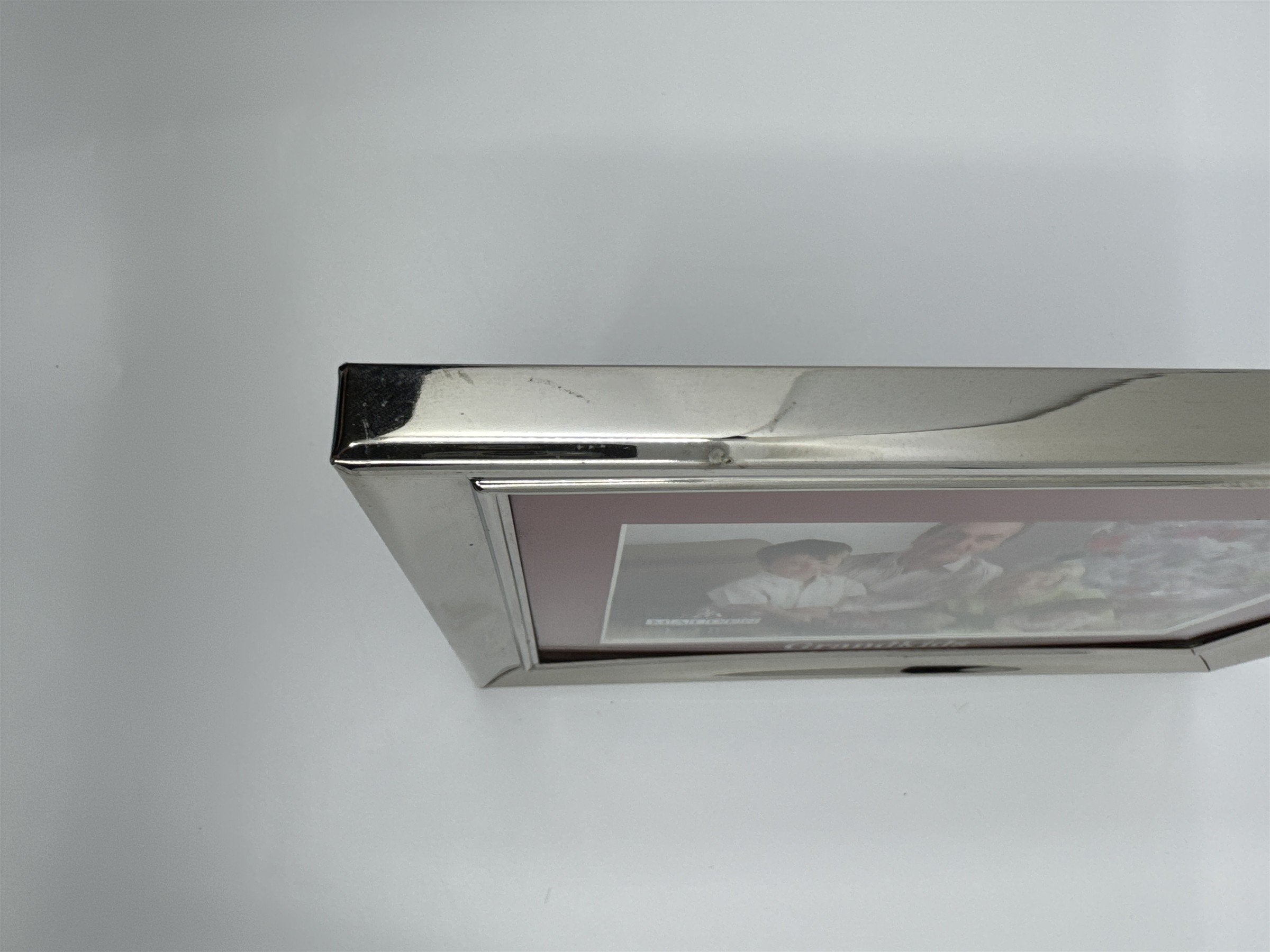 Malden Silver Framed Red Grandkids Picture Frame for 4" x 6" Photo