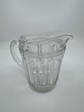 Vintage Hocking Pressed Depression Clear Glass Small Syrup Pitcher/Creamer
