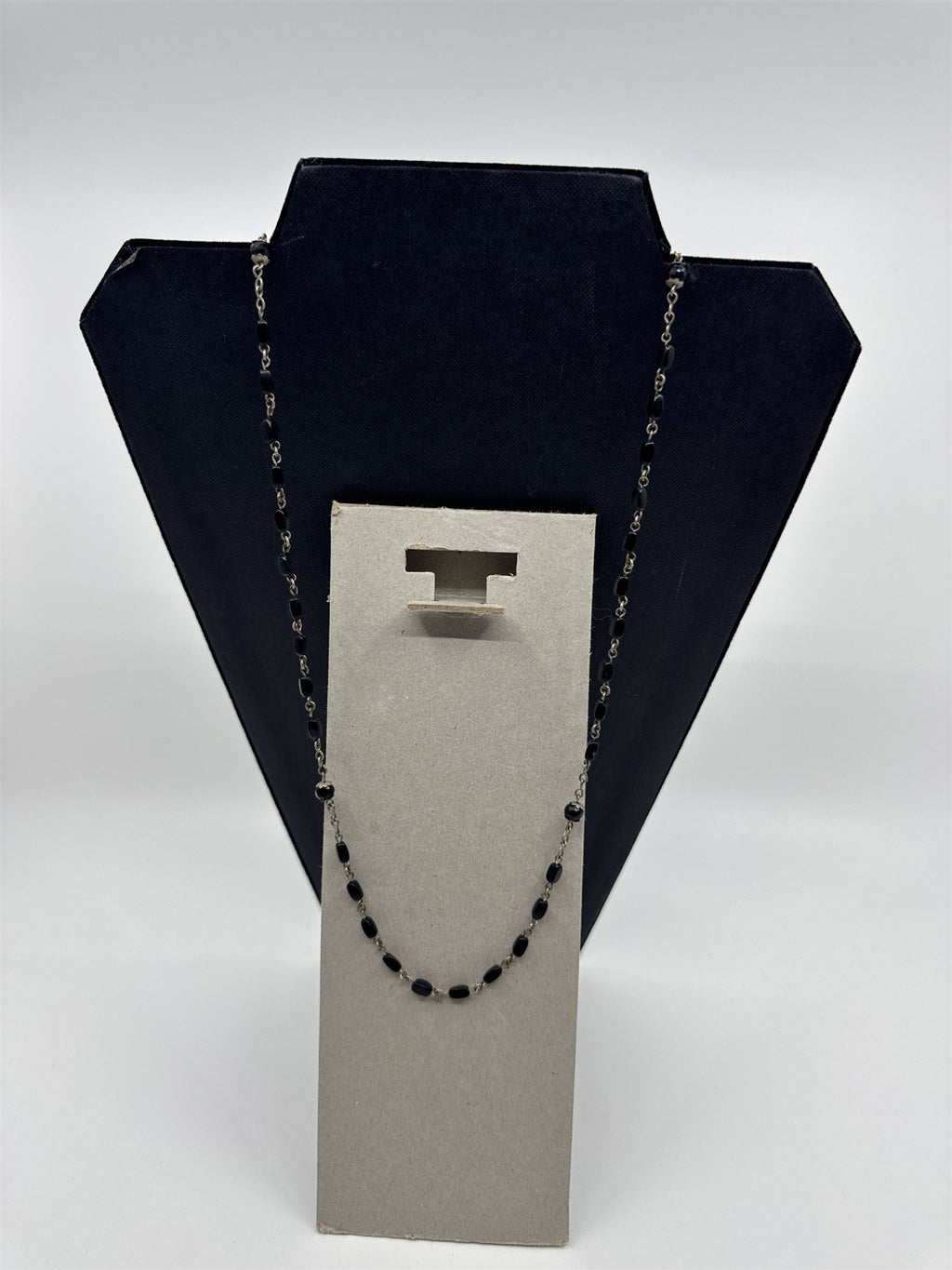 Vintage INRI Black Beaded Rosary and Cross Miraculous Pendant Catholic Rosary