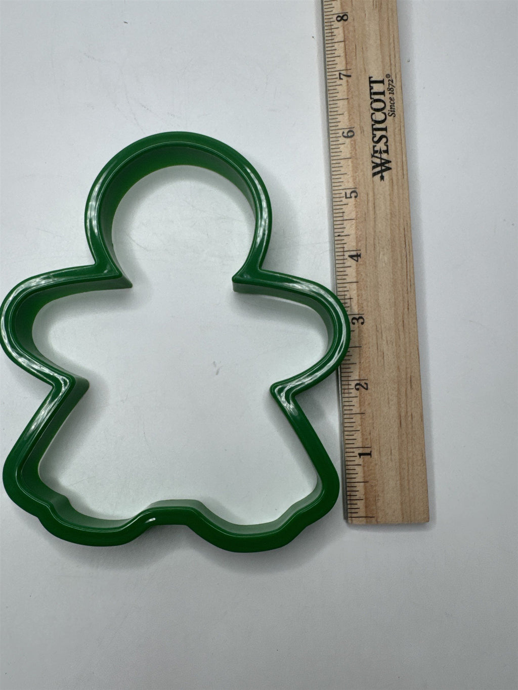 Lot of 5 Large Cookie Cutters Including a Star, Two Circles, and Gingerbread