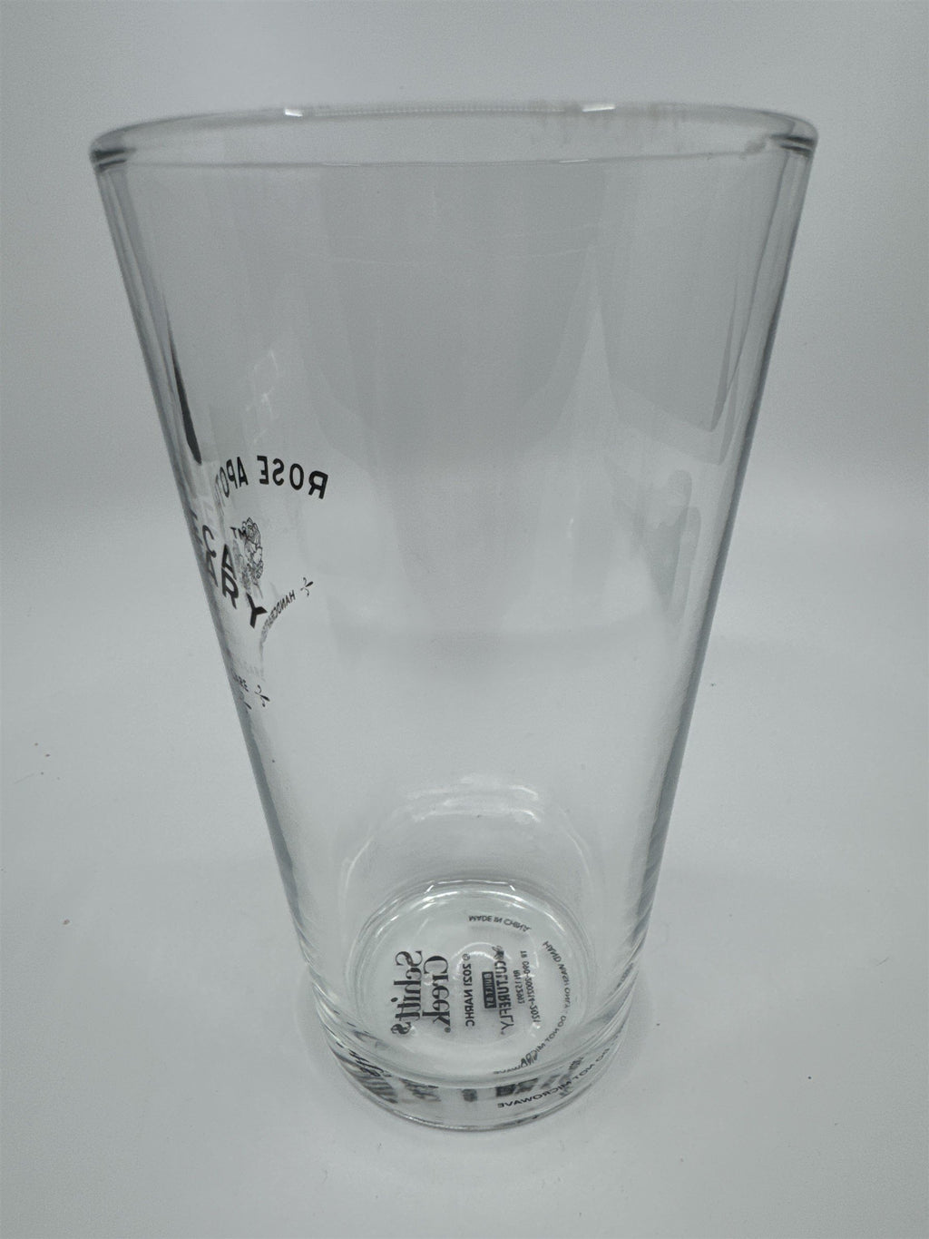 Schitt's Creek Rose Apothecary Handcrafted with Care Glass By CultureFly