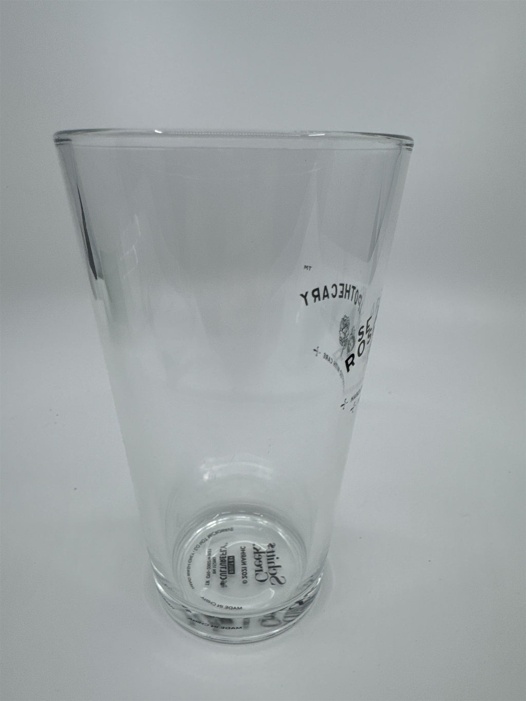 Schitt's Creek Rose Apothecary Handcrafted with Care Glass By CultureFly