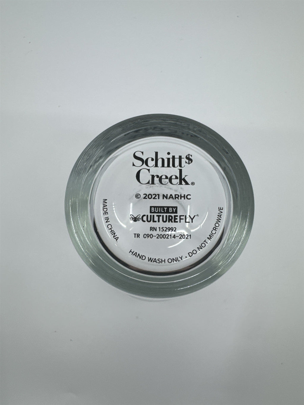 Schitt's Creek Rose Apothecary Handcrafted with Care Glass By CultureFly