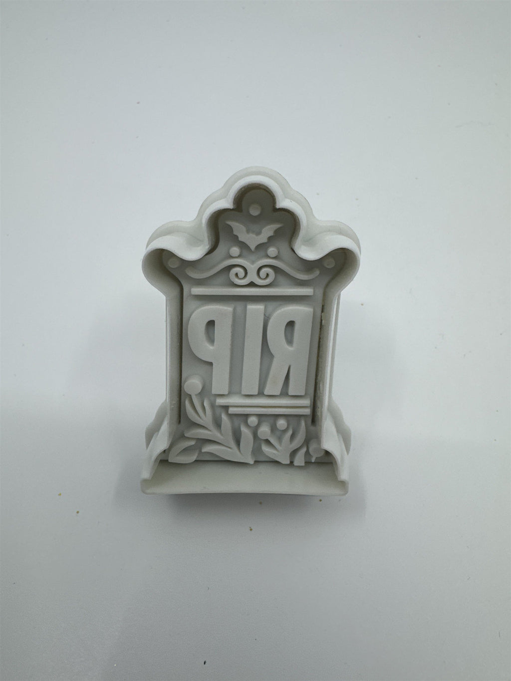 Set of Three Halloween Stamp Cookie Cutters Skull, Tombstone, and Haunted House