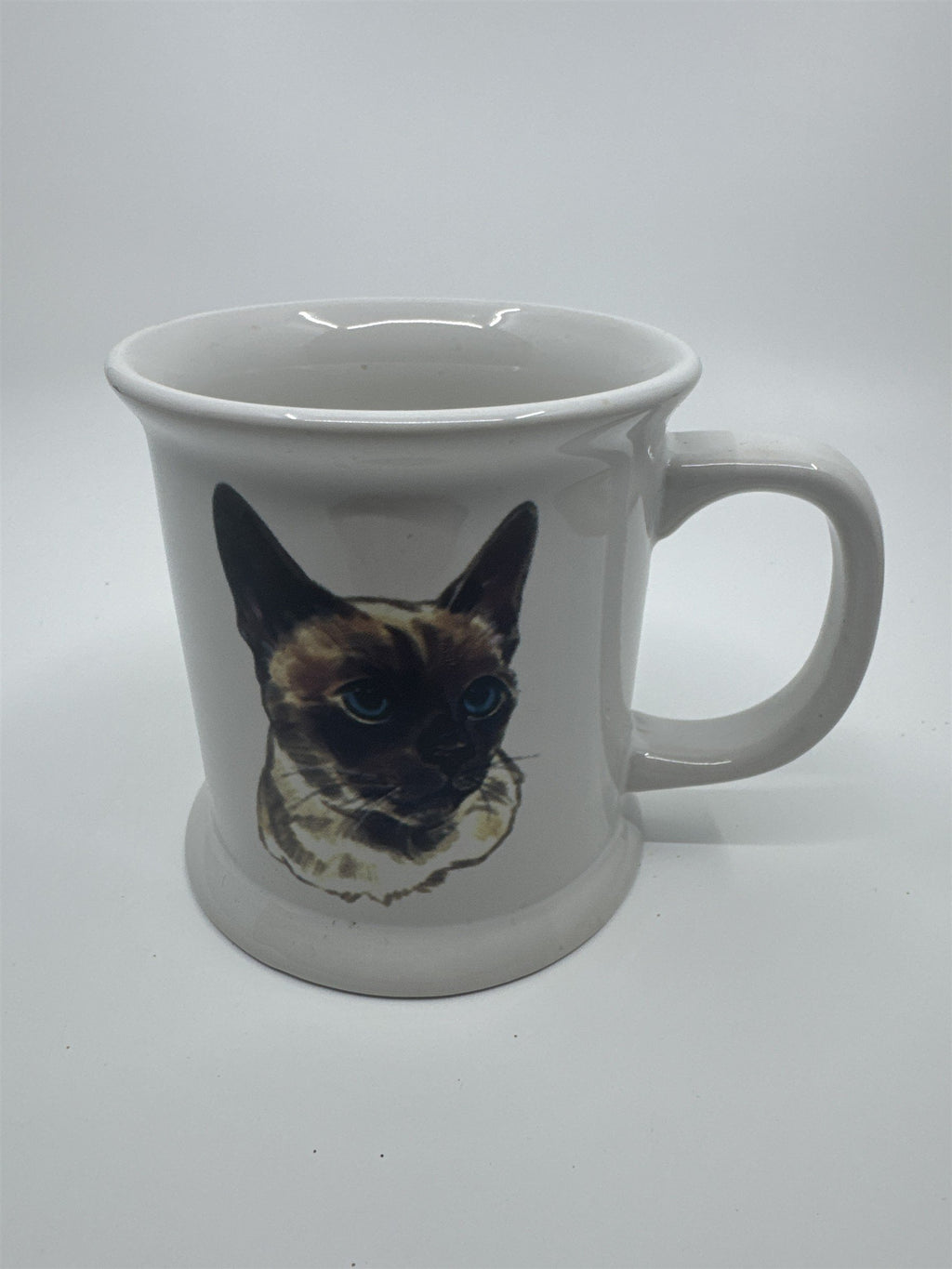 The Legend of Series: Siamese Cat White Coffee Mug Cat Lover's Mug