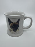 The Legend of Series: Siamese Cat White Coffee Mug Cat Lover's Mug