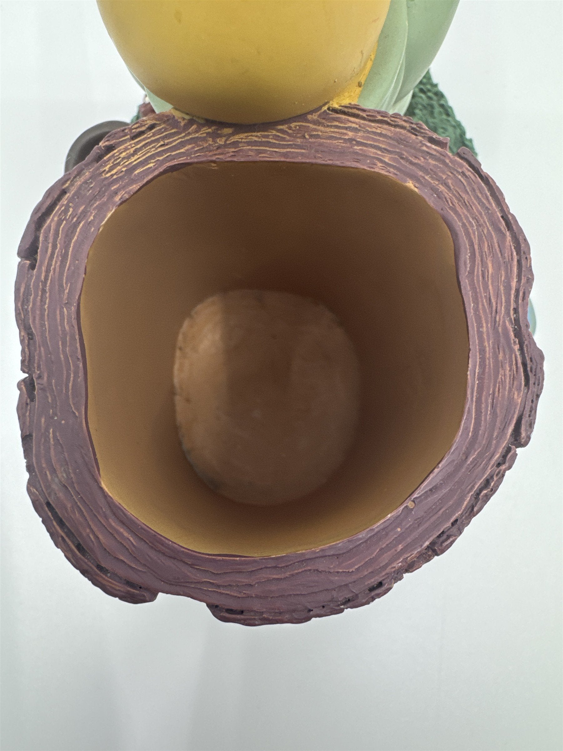 Vintage Winnie The Pooh Tree Trunk Pencil Holder Winnie The Pooh With Hunny